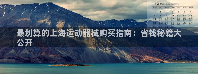 尊龙手机端下载:最划算的上海运动器械购买指南:省钱秘籍大
公